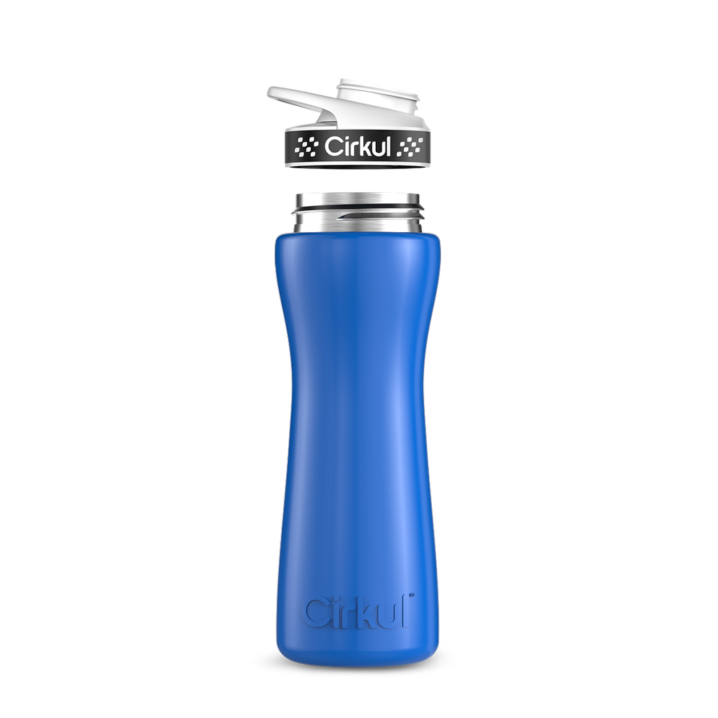 22oz. Stainless Steel Bottle & Comfort Grip Lid