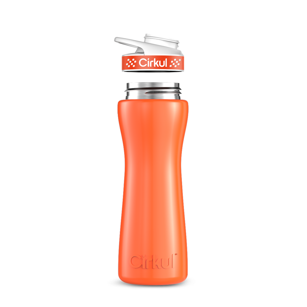 22oz. Stainless Steel Bottle & Comfort Grip Lid