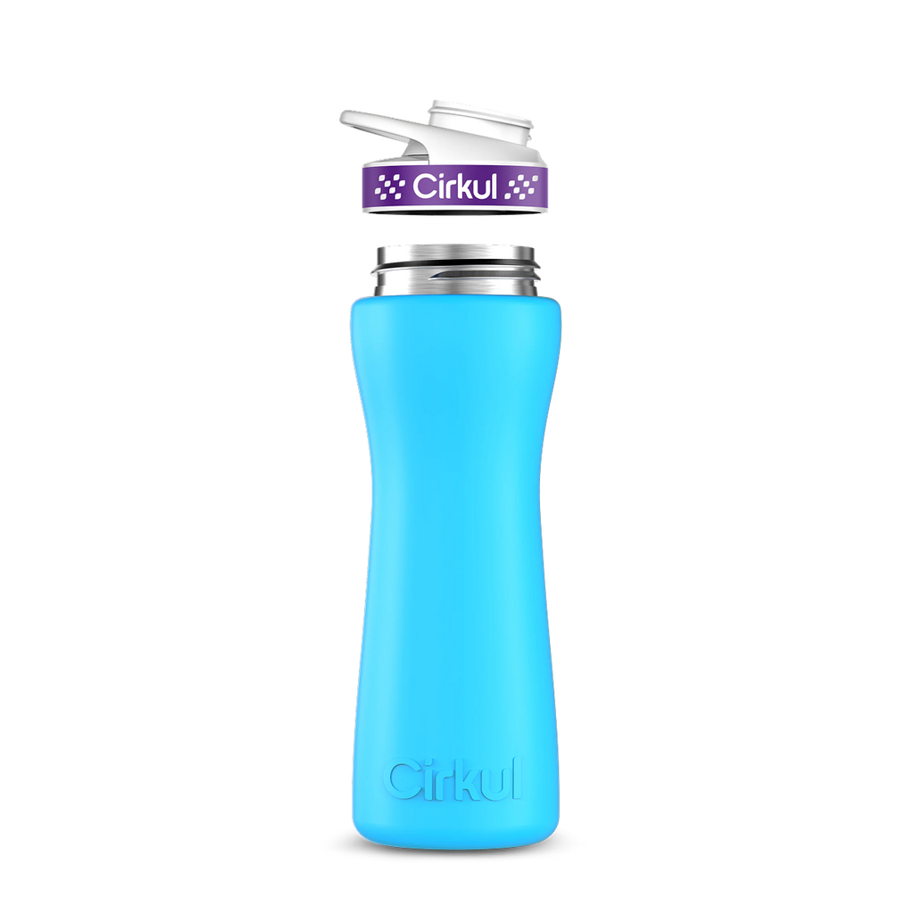 22oz. Stainless Steel Bottle & Comfort Grip Lid